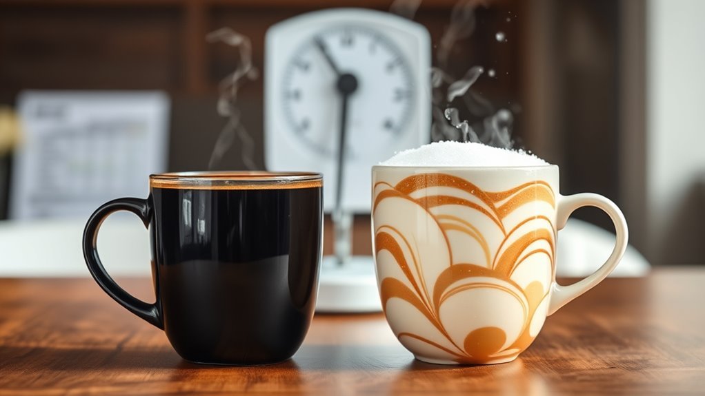 black coffee aids weight loss
