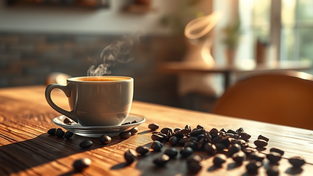 caffeine boosts dopamine serotonin