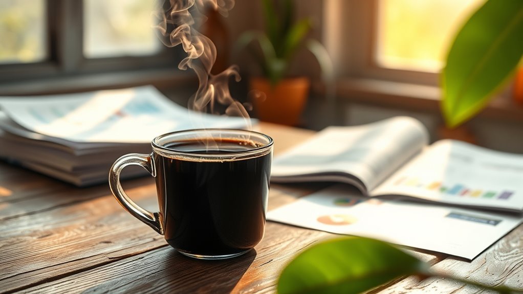 caffeine boosts mood regulation