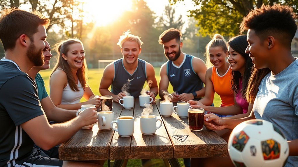 caffeine camaraderie strengthens teams