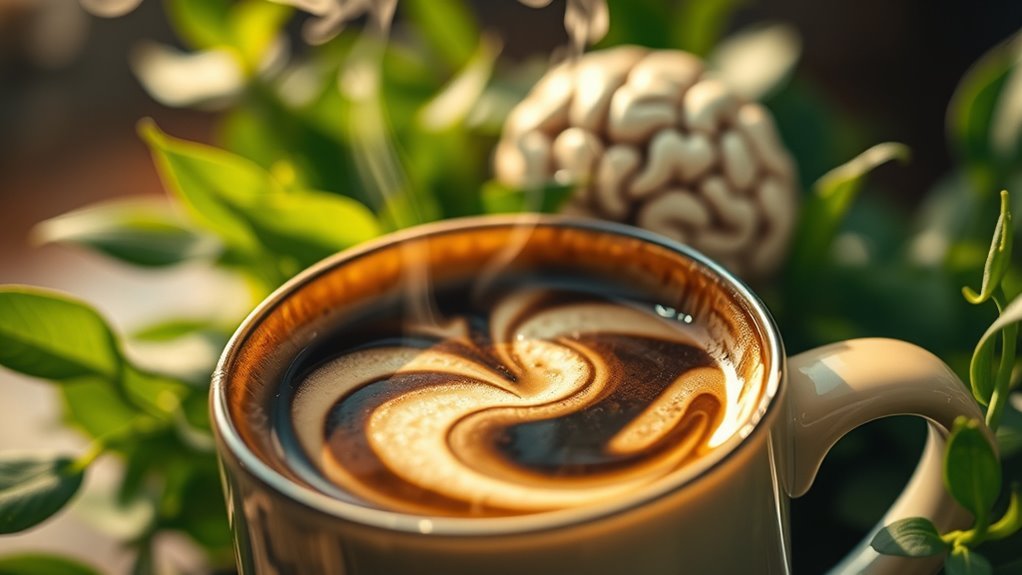 caffeine enhances alertness and cognition