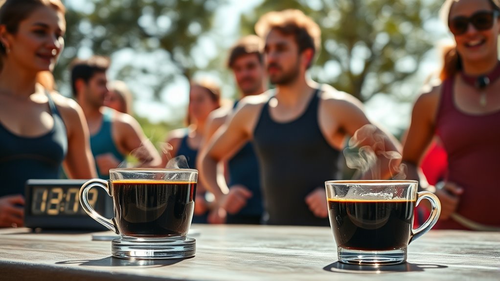 caffeine enhances fat metabolism