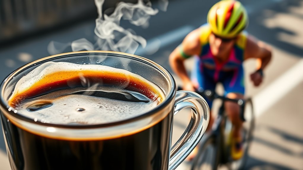 caffeine enhances pain tolerance