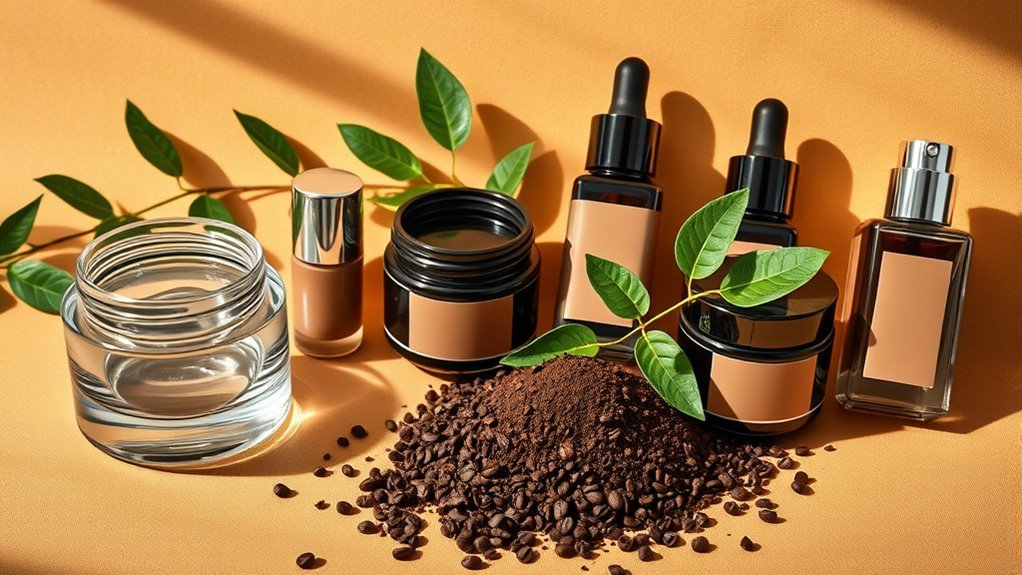 caffeine enhances skin circulation