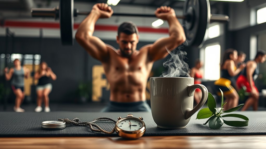 caffeine enhances workout safety
