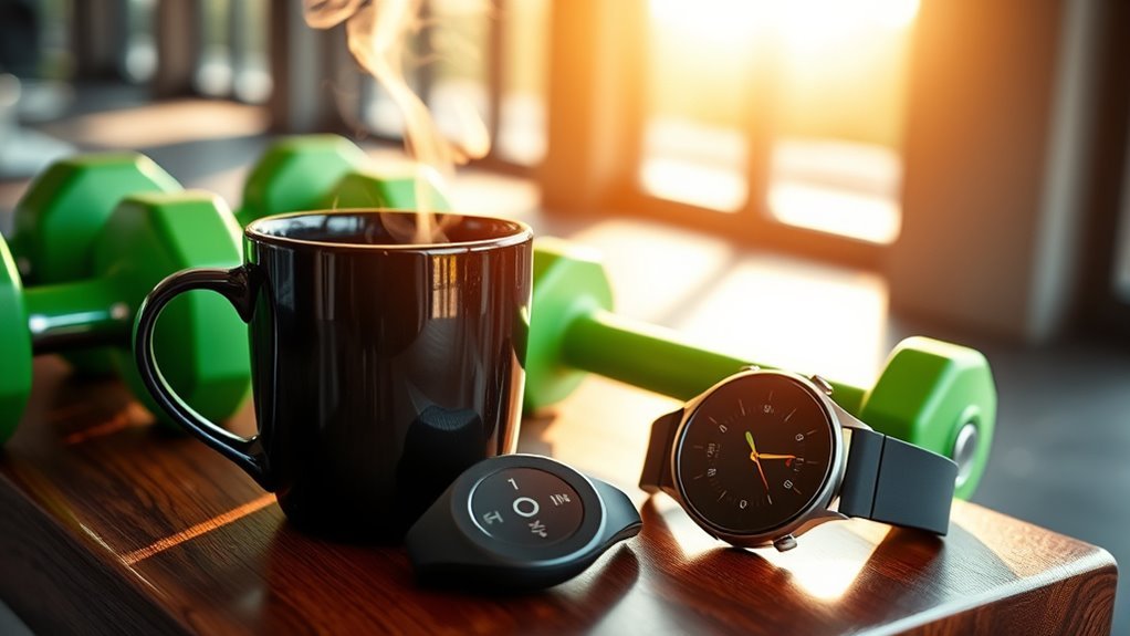 caffeine fueled workout enhancement