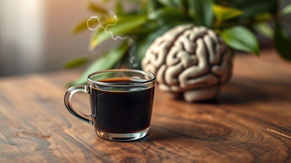 caffeine s dual mental effects