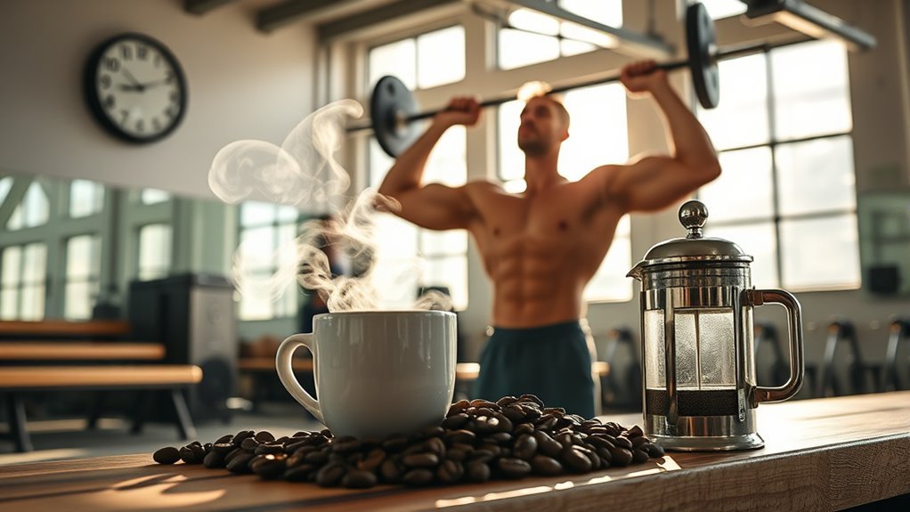 caffeine timing enhances performance