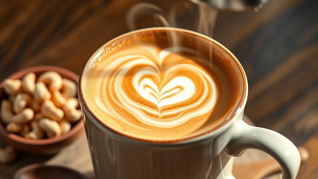 cashew milk coffee creations