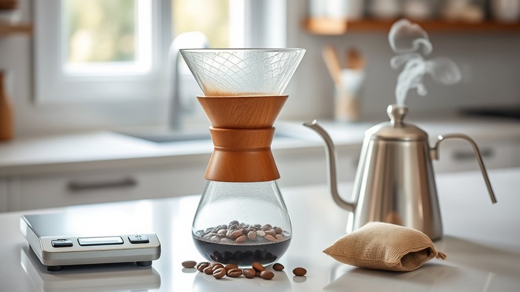 chemex brewing equipment essentials