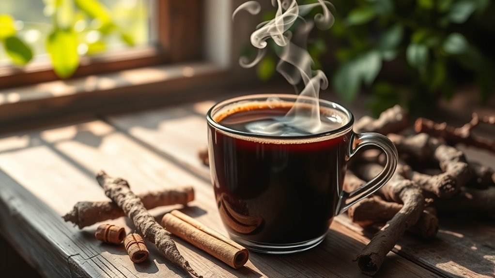 chicory coffee supports digestion