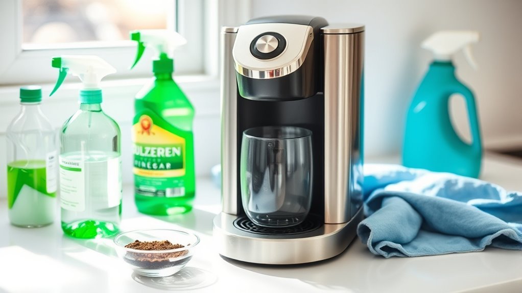clean single serve coffee maker
