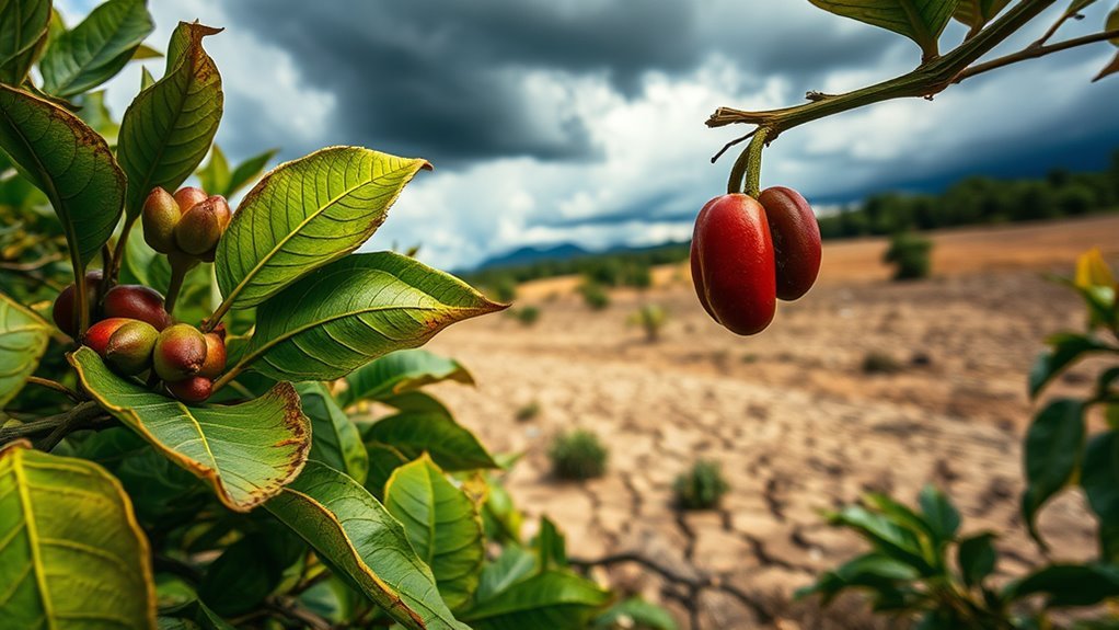 climate change affects coffee