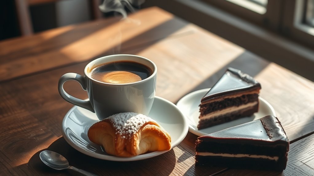 coffee and treat pairing