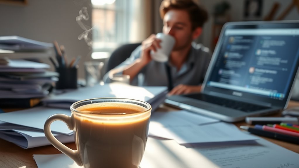coffee boosts mood and energy