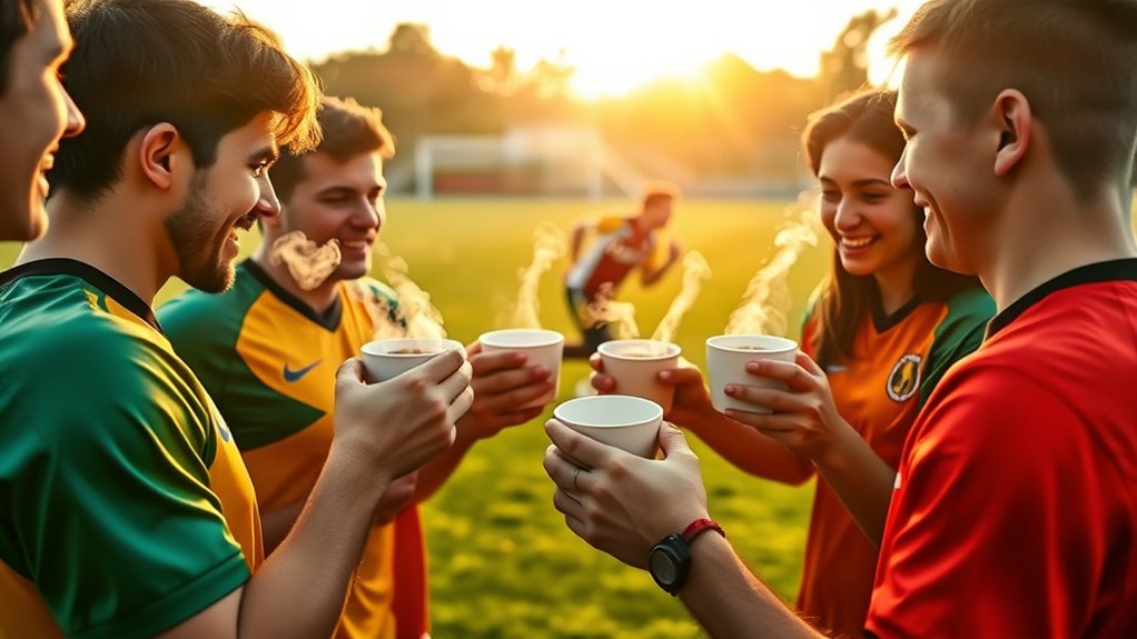 coffee boosts team performance