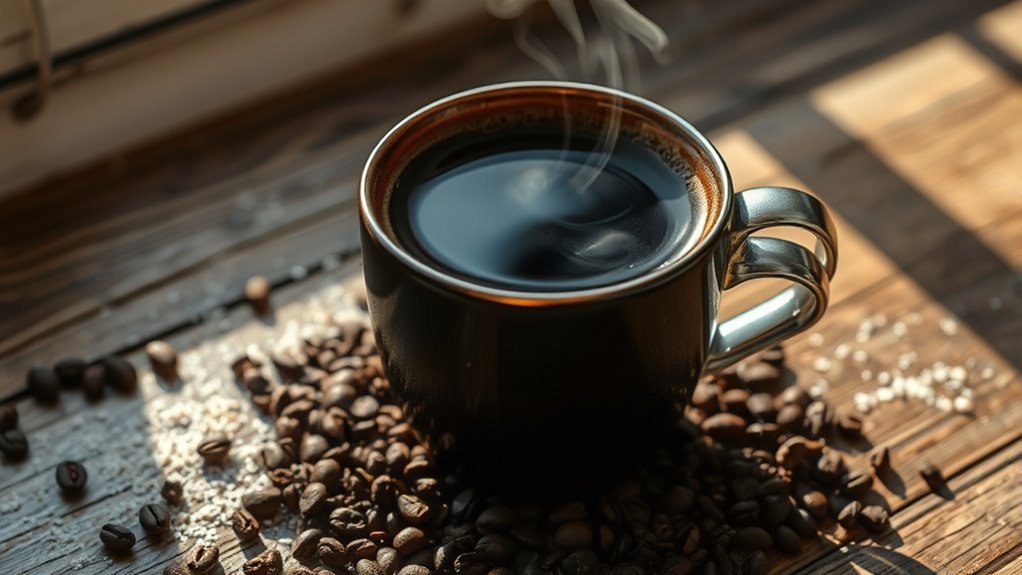 coffee combats dandruff effectively