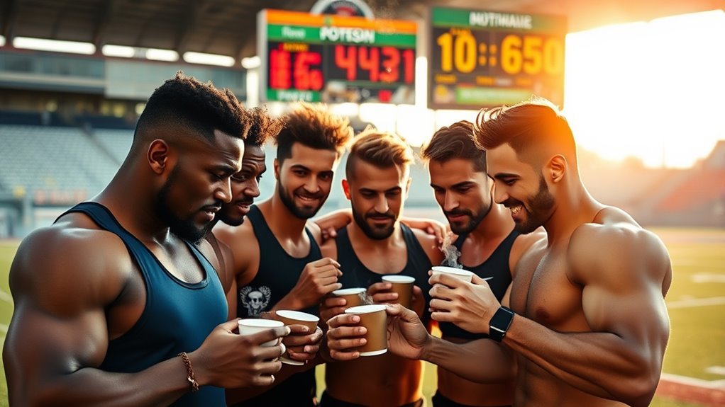 coffee enhances athletic performance