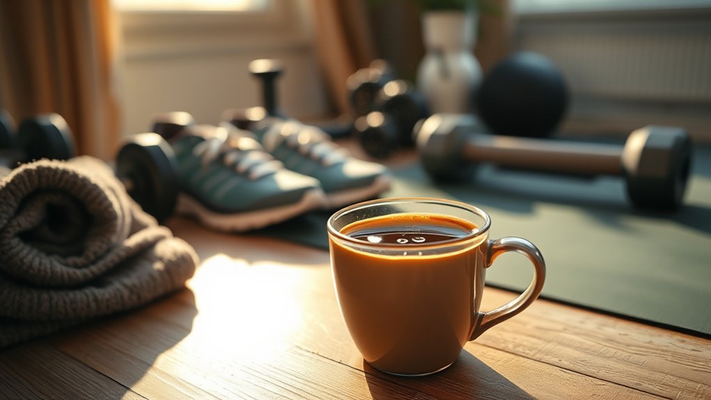 coffee enhances post workout recovery