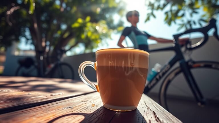 coffee enhances triathlete performance