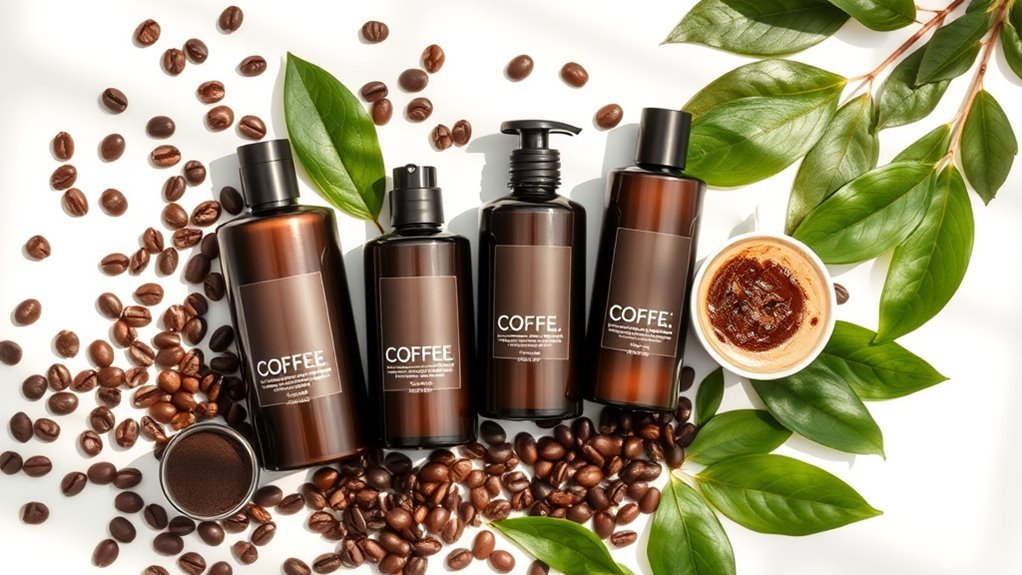 coffee infused hair styling benefits