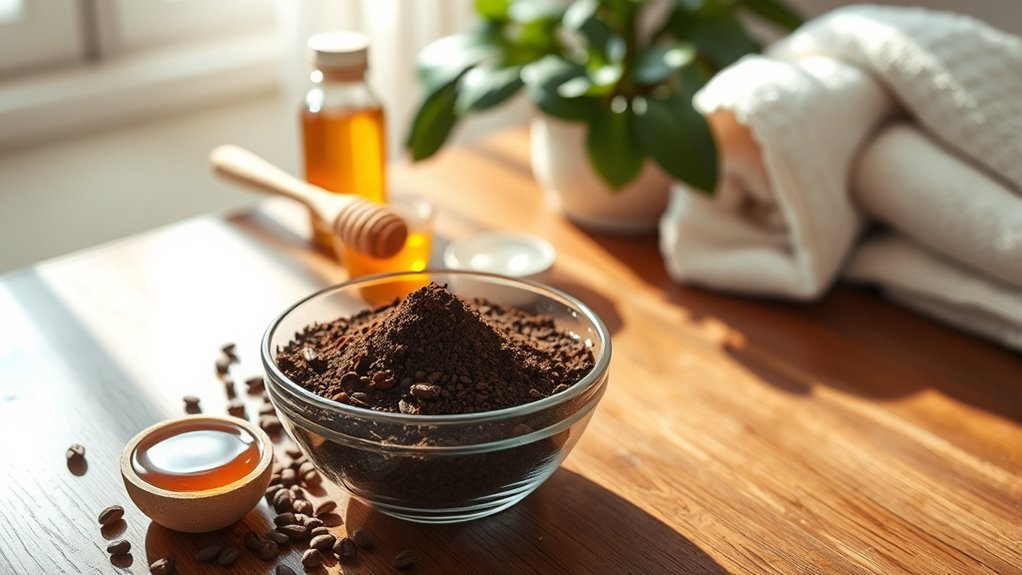coffee mask application tips