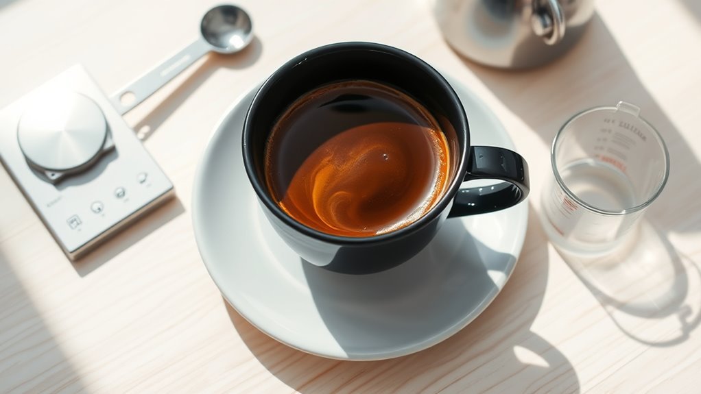 coffee strength and flavor