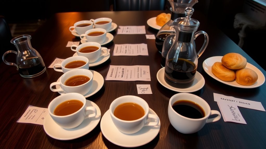 coffee tasting event tips