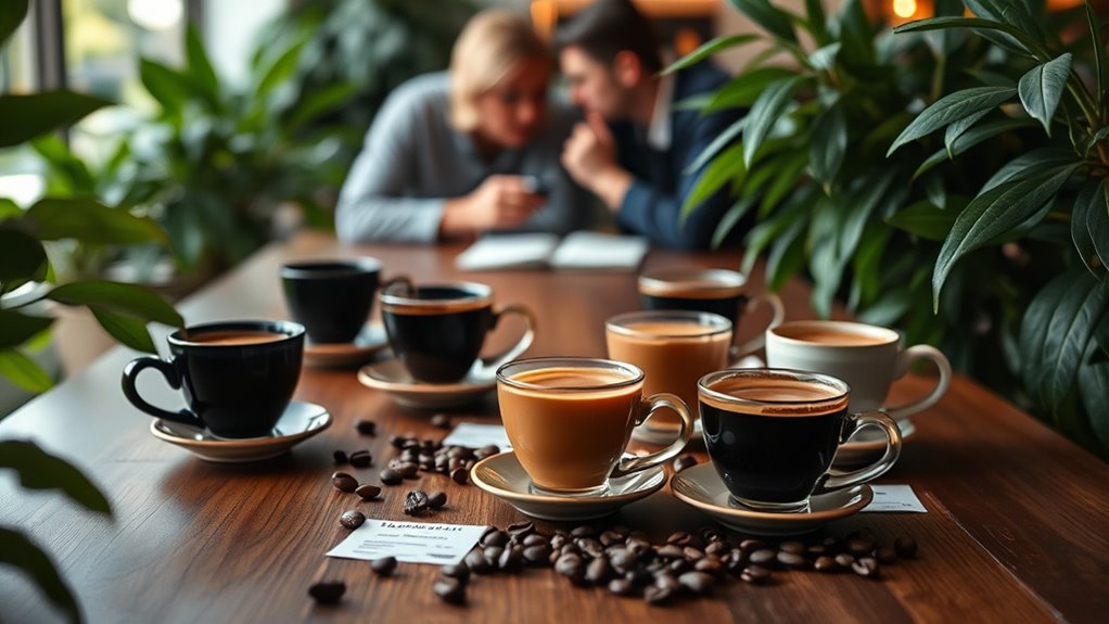 coffee tasting guest engagement