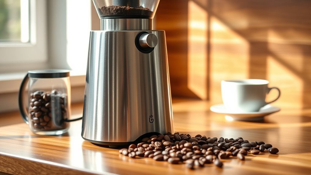 consistent grind for coffee
