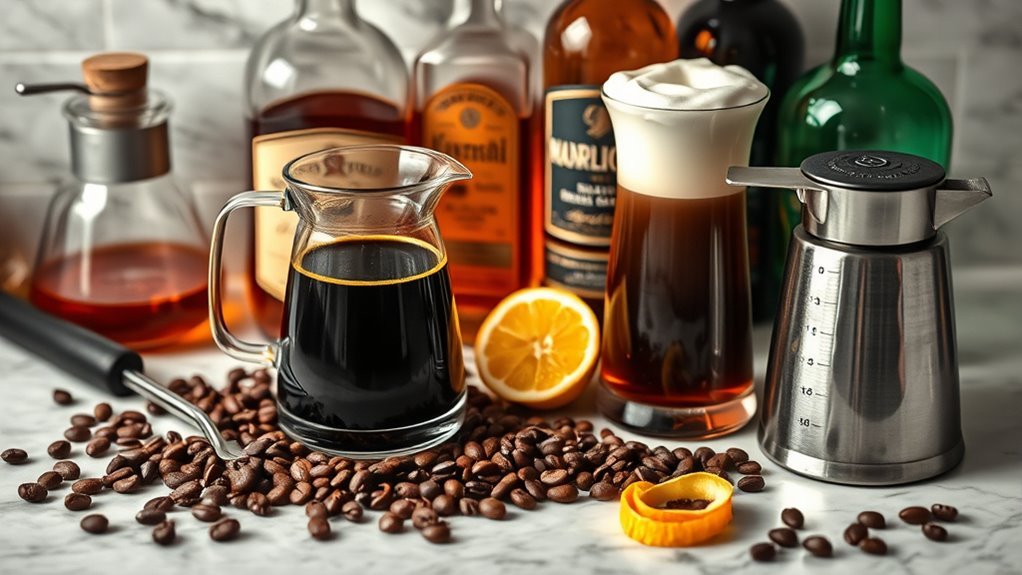 crafting perfect coffee cocktails