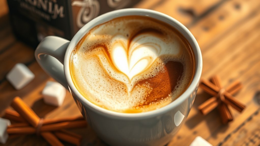 creamy sweet cultural coffee