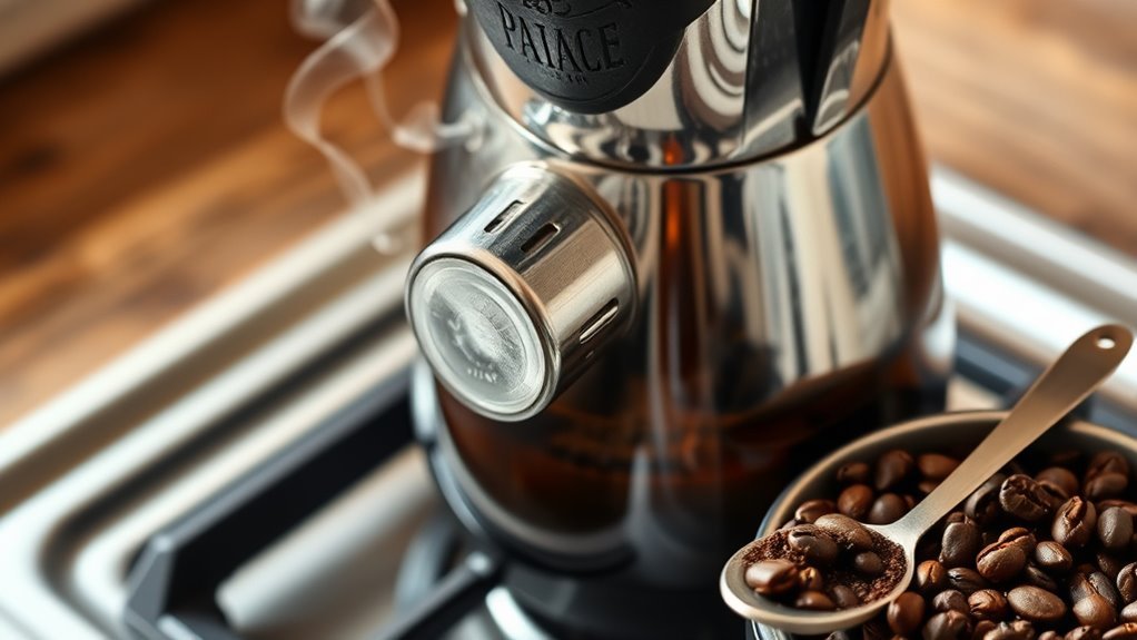 customize coffee strength and flavor