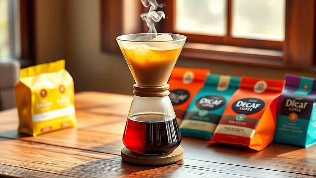 decaf coffee flavor profiles