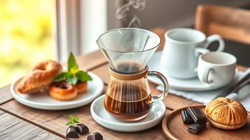 decaf coffee food pairings