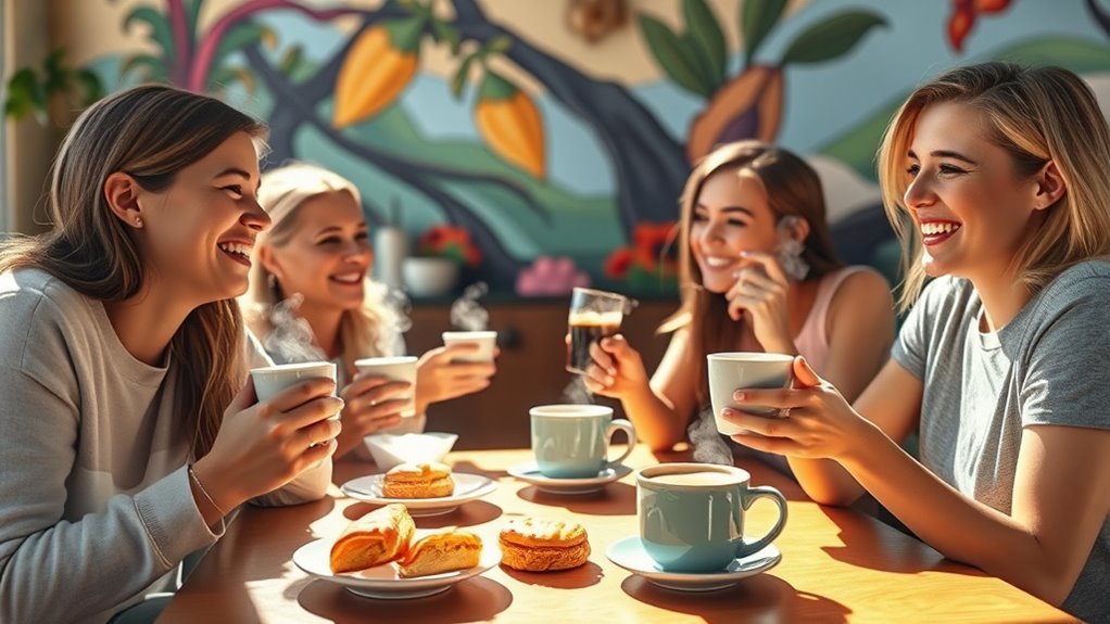 decaf coffee fosters connections