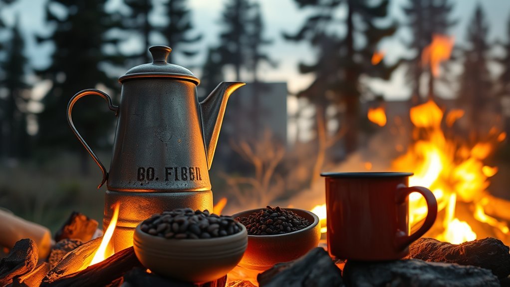 decaf cowboy coffee preparation
