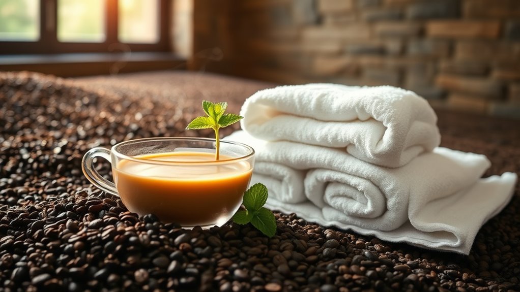 detoxify skin with coffee