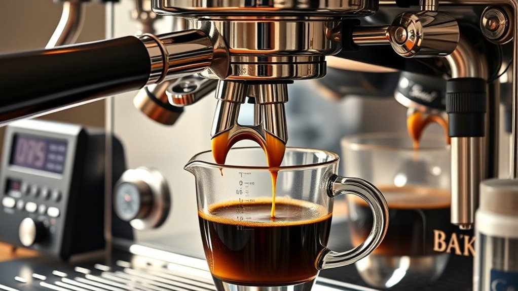 espresso machine component interaction