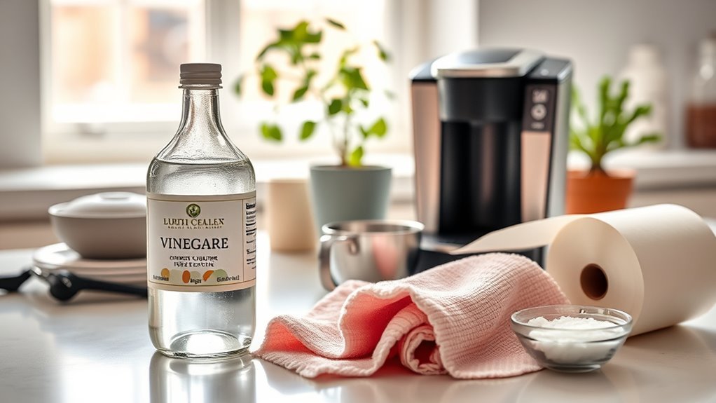 gather cleaning supplies effectively