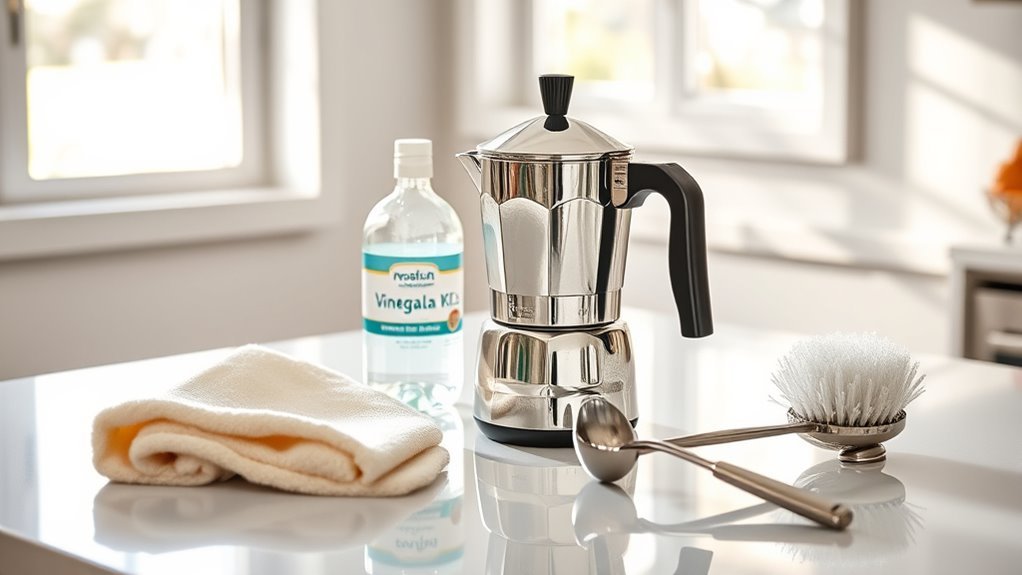 gather cleaning supplies effectively