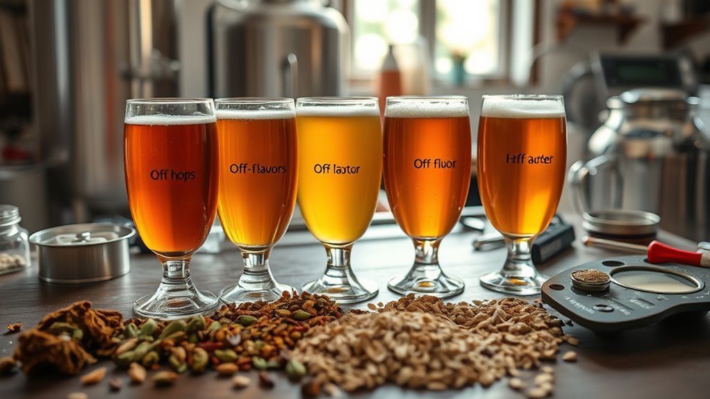 identifying and troubleshooting off flavors