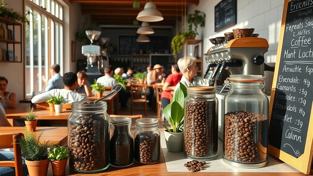 local coffee bean sourcing