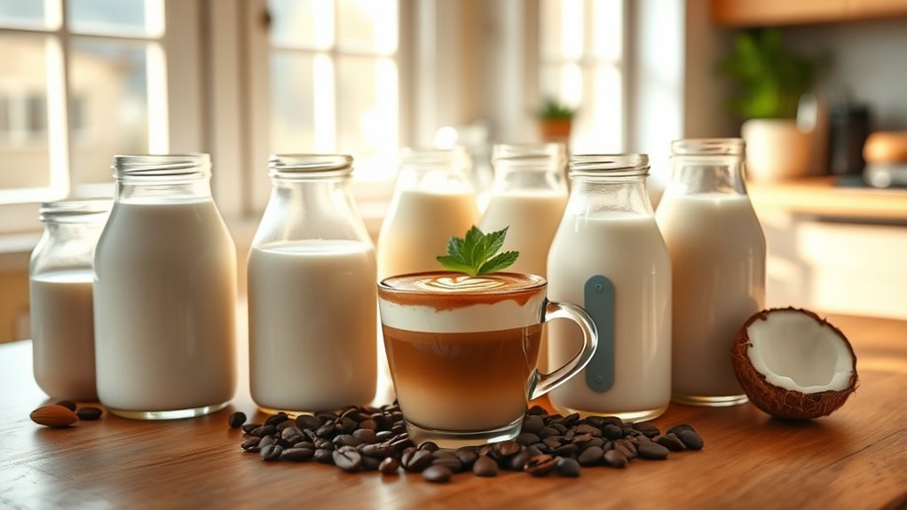 milk alternatives for coffee