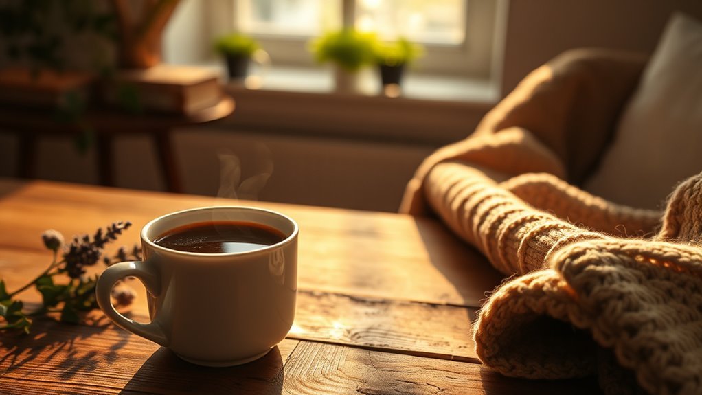 mindful coffee savoring ritual