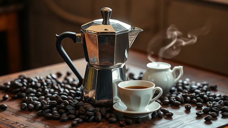 neapolitan flip coffee pot