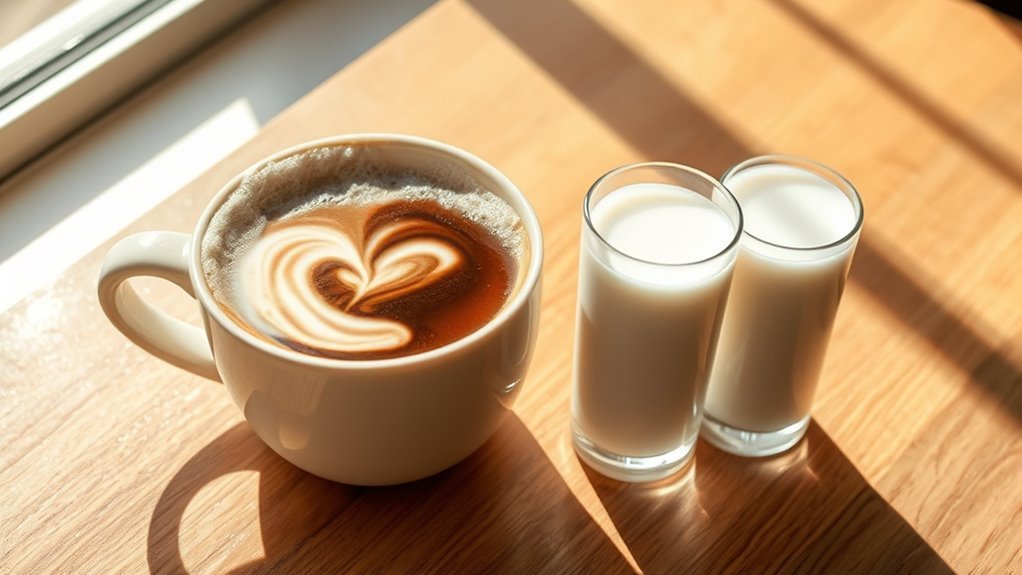 nutritional balance in milk
