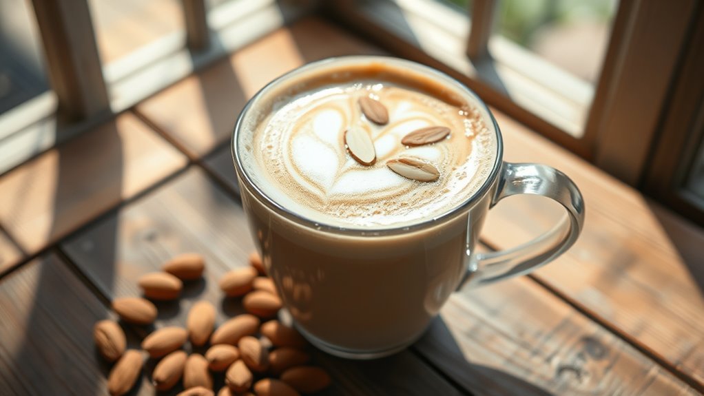nutty low calorie coffee alternative