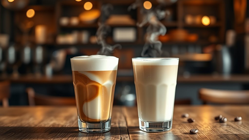 oat milk or almond milk