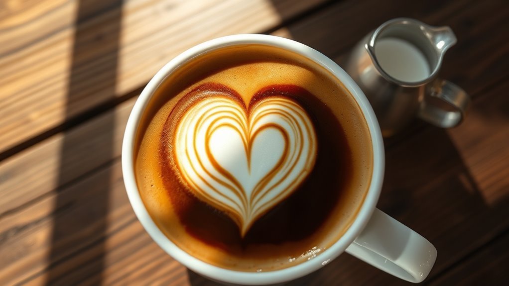 perfect soy milk coffee